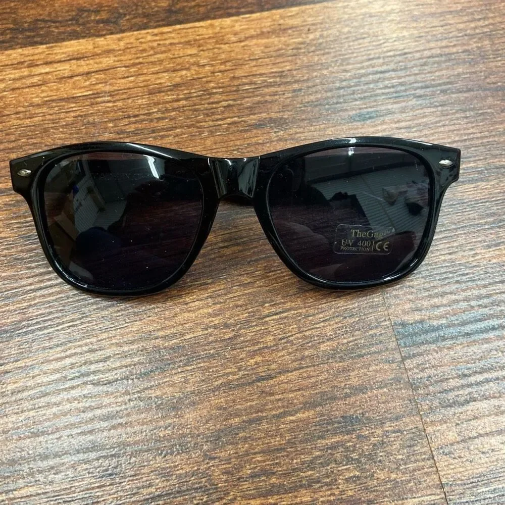 The Gag Adult Unisex Circular Tinted Ful Rimmed Sunglasses One Size New